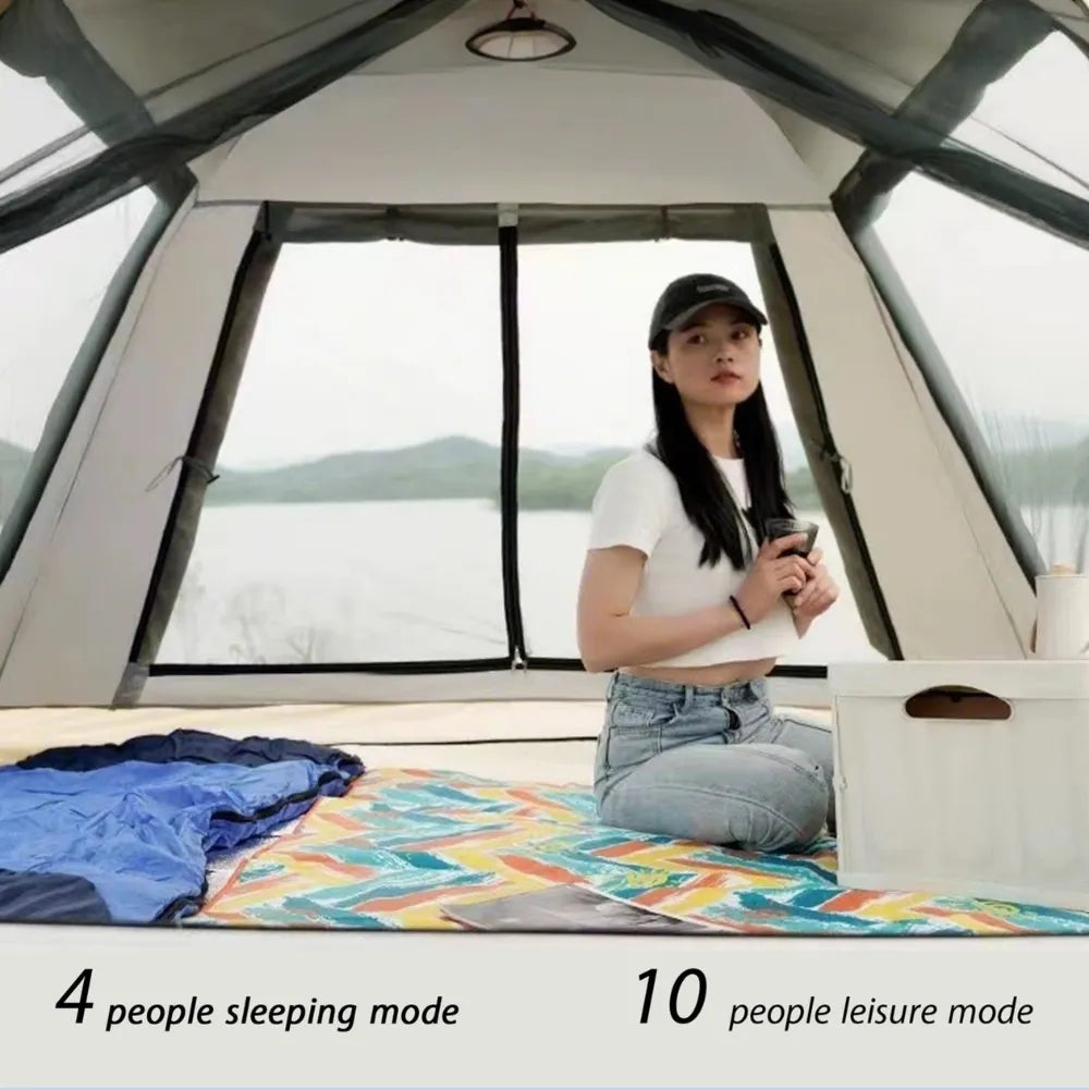 Camping Tent Beige