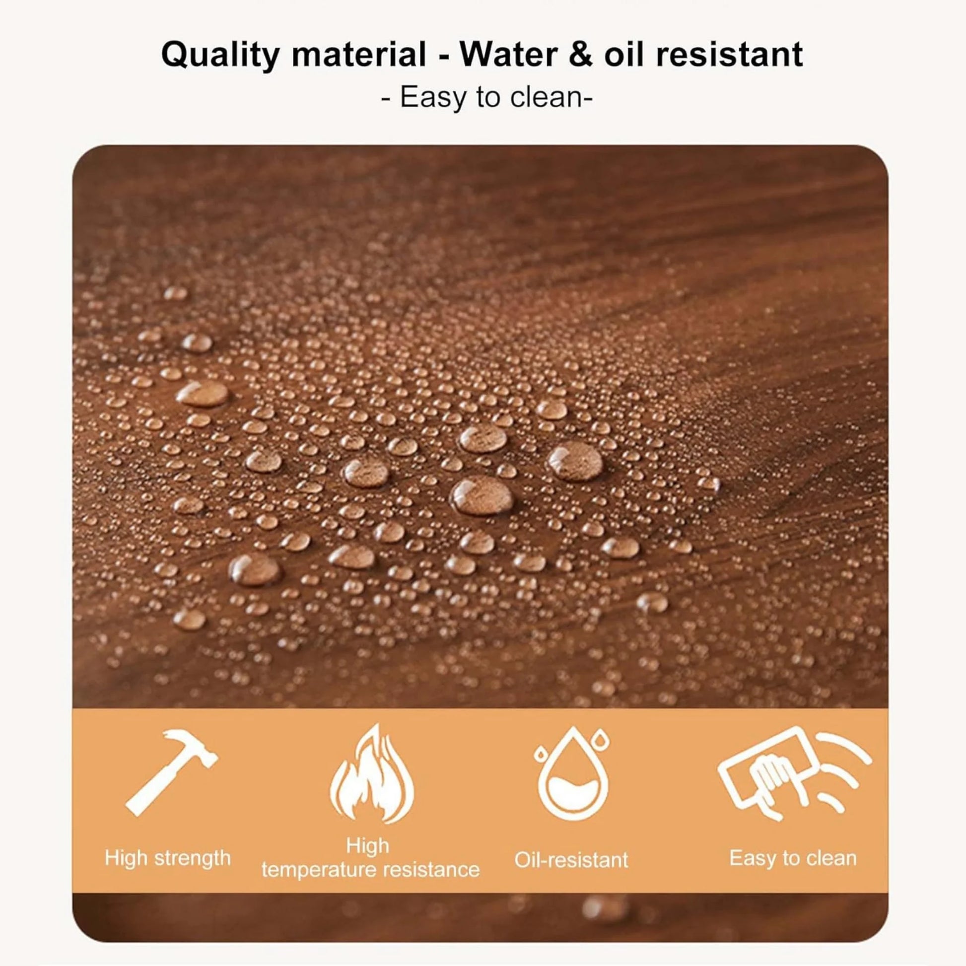 Adjustable Foldable Sofa Side Table Rotating Desktop Height - Wooden-4