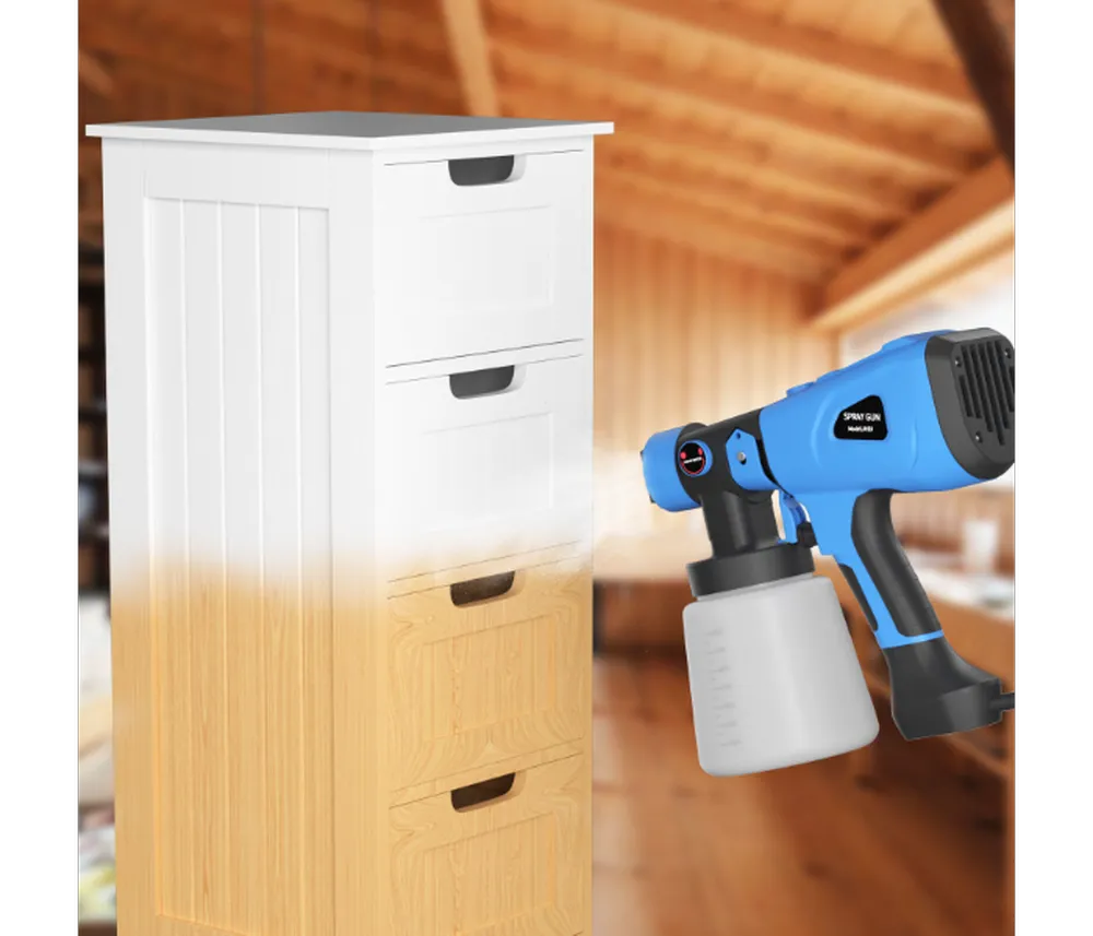 Denx DX2570 21V Cordless Electric Spray Gun-Blue