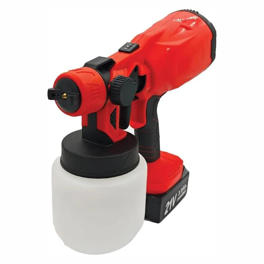 Denx DX2570 21V Cordless Electric Spray Gun-Red