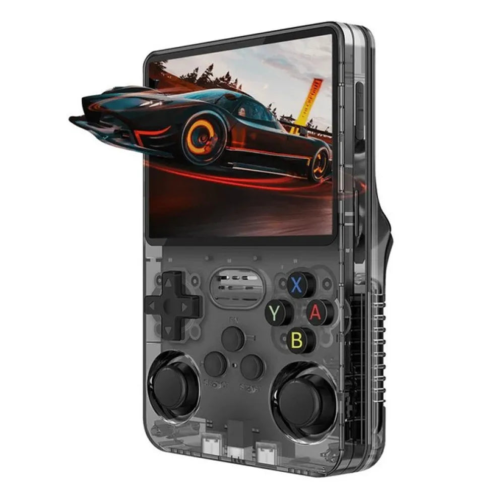 R36S handheld Gaming Console - Black