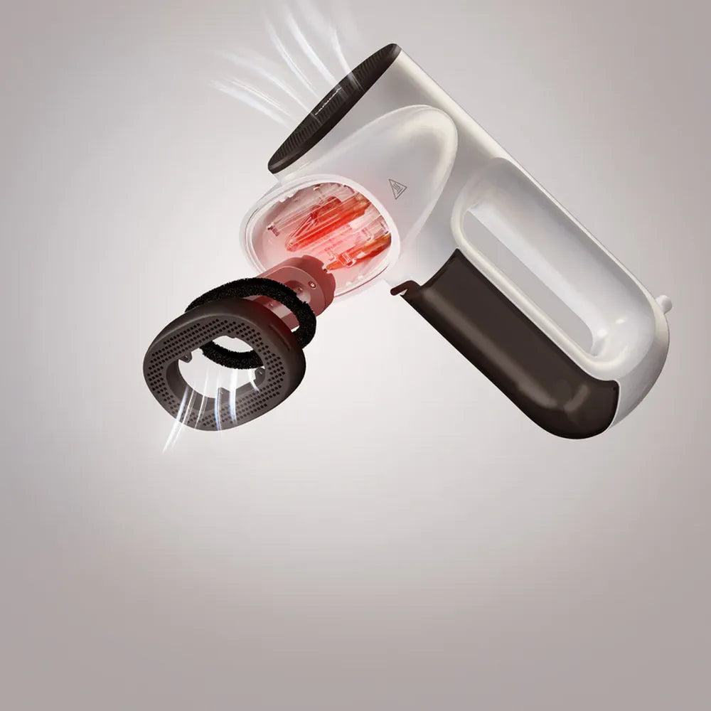Aspirating Magic Vacuum Steamer, Handheld Travel Garment Steamer for Clothes-4