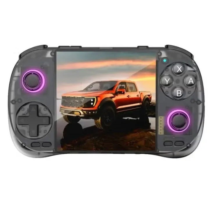 Diium D40 MAX Handheld Game Console WiFi & Bluetooth Retro Gaming Device Color transparent Black-1