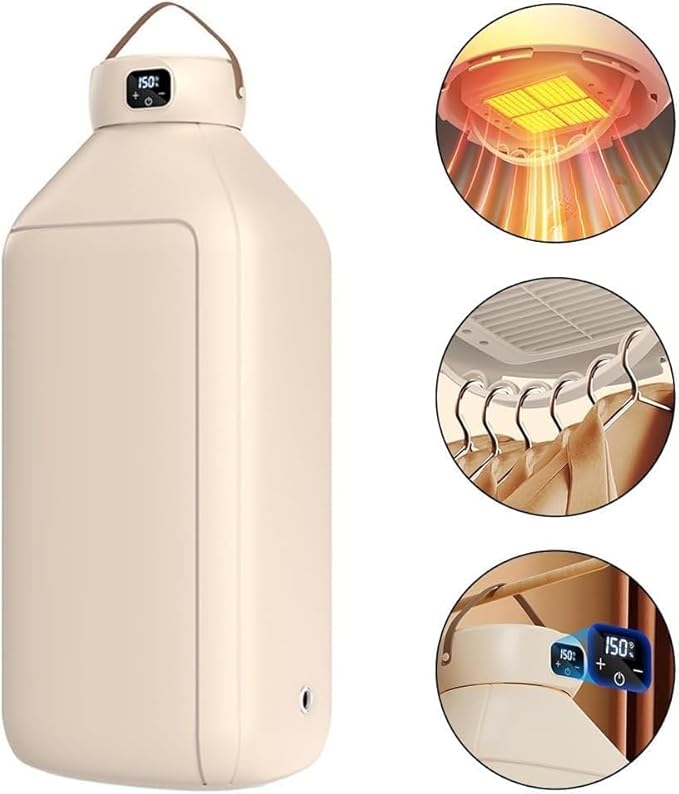 Compact Portable Hanging Dryer with Dryer Bag, Electric Fast Dry Clothes Machine, EU Plug, Simple Installation-3
