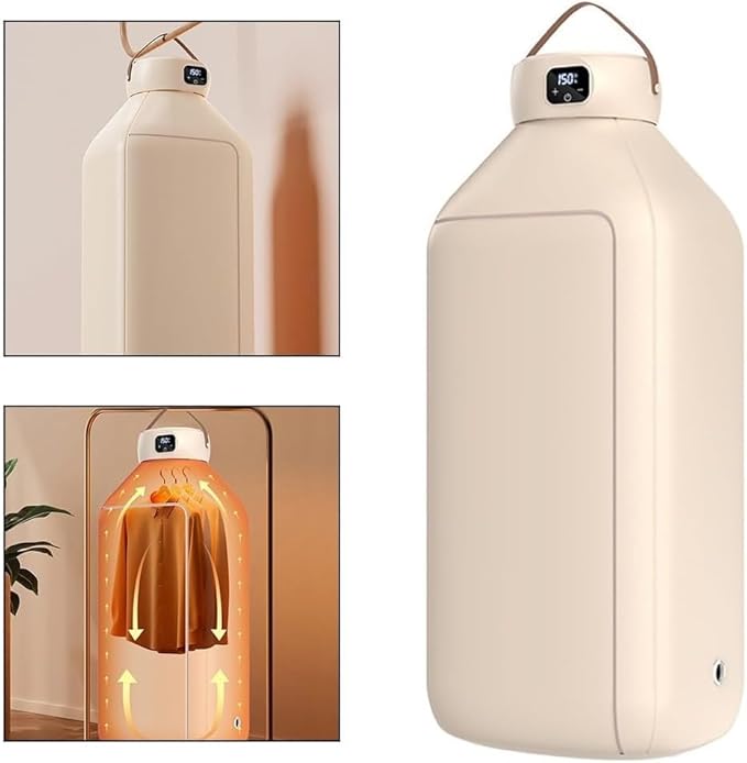 Compact Portable Hanging Dryer with Dryer Bag, Electric Fast Dry Clothes Machine, EU Plug, Simple Installation-4