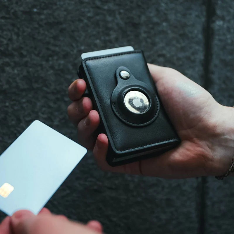 Coteci Air Tag Wallet - Black