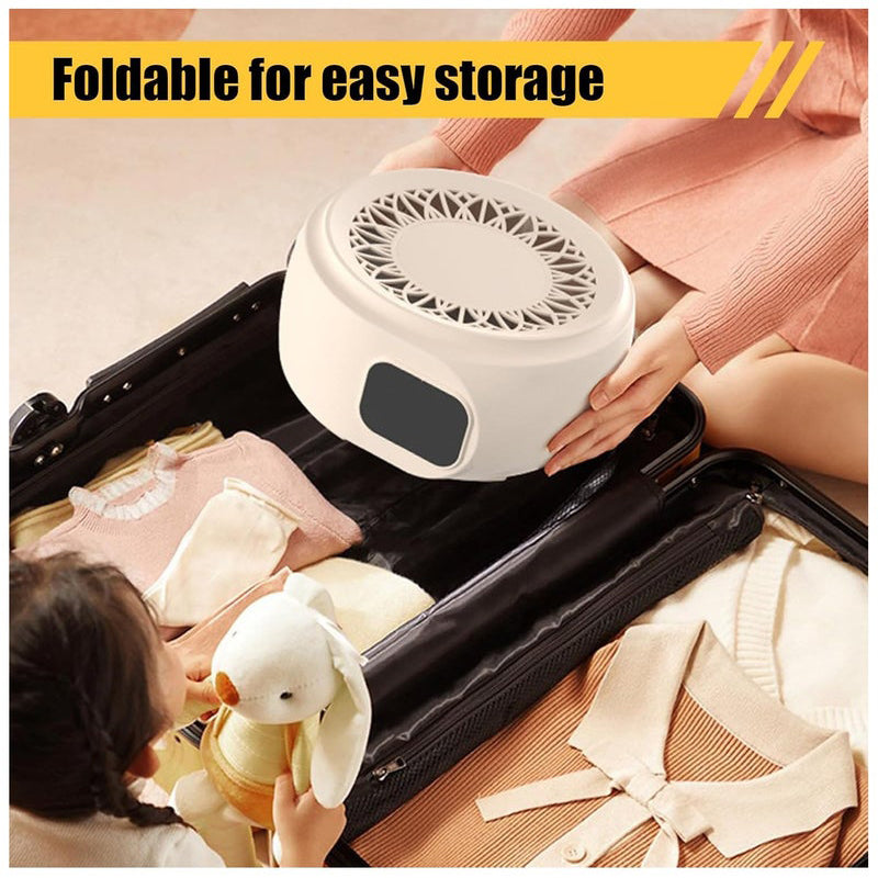 Compact Portable Hanging Dryer with Dryer Bag, Electric Fast Dry Clothes Machine, EU Plug, Simple Installation-5