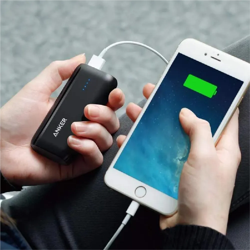 ANKER Astro E1 5200mAh External Battery USB 5V 1A - Black