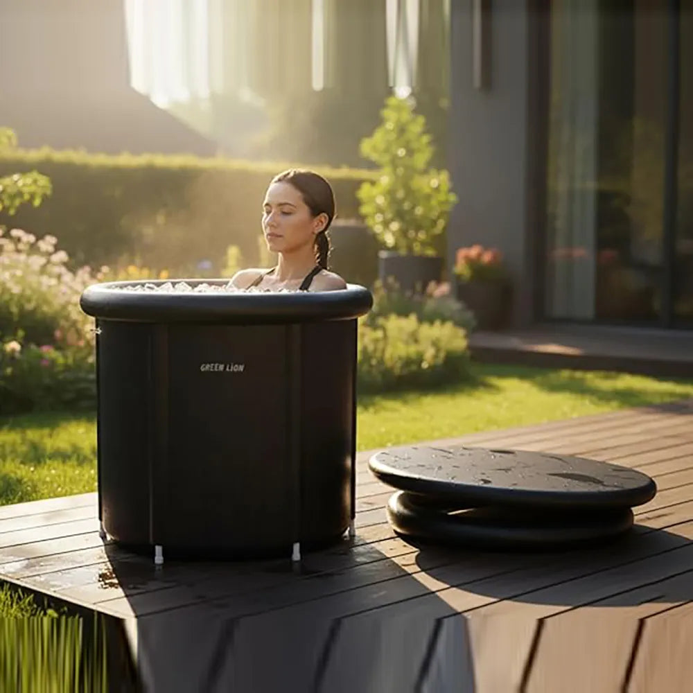 حوض استحمام محمول بالثلج Green Lion 350L
