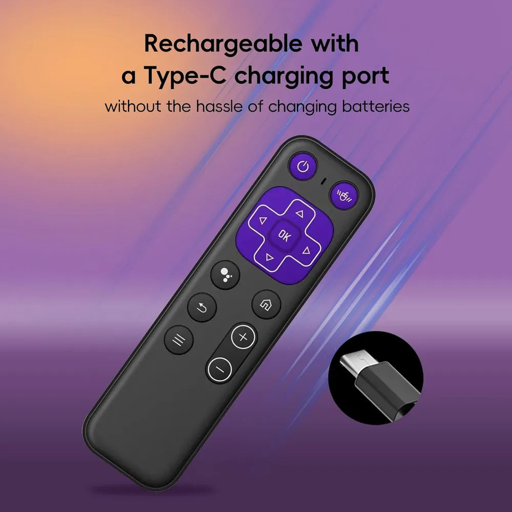 2.4 Wireless Bluetooth Voice Remote With Mini Keyboard