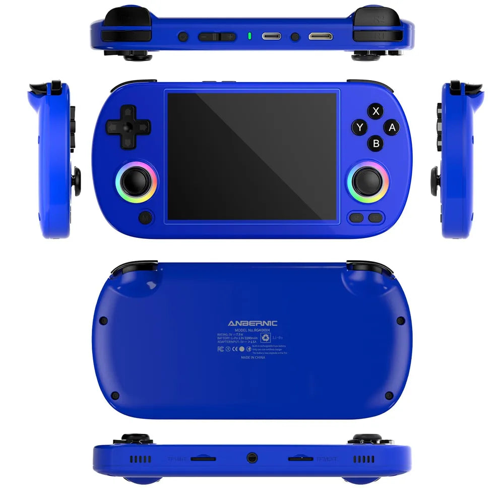 RG40XX H Handheld Game Console 128GB, 4K Output, Bundle Accessories, WiFi & Bluetooth Connectivity