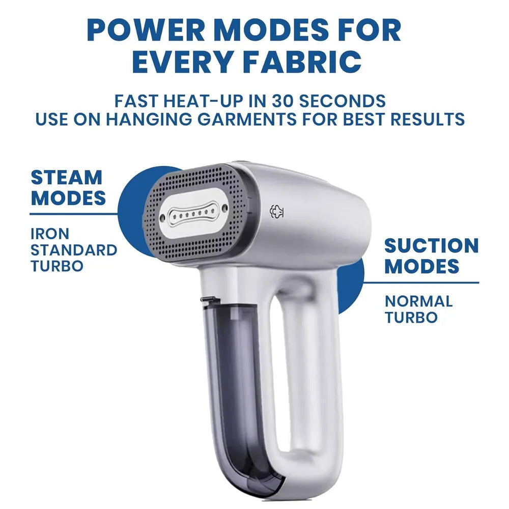 Vacuum garment Steamer Handheld Travel Garment Steamer for Clothes
