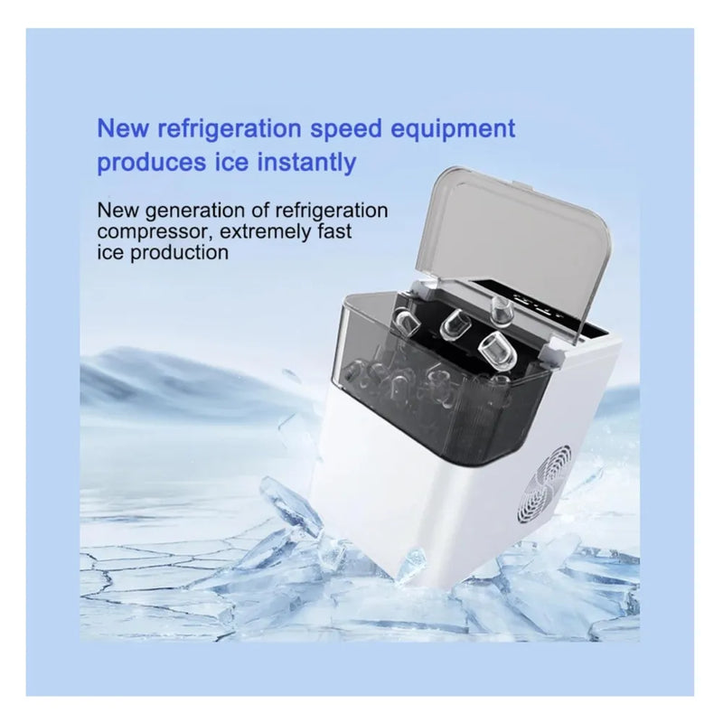 Tobi Ice Maker Machine with 1.6L Tank & 12kg ice per day-4