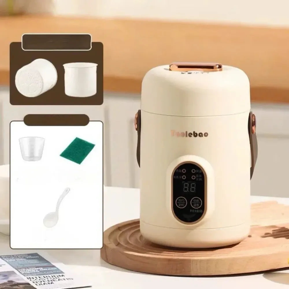 Portable Mini Multifactional Electric Cooker 1200 ml