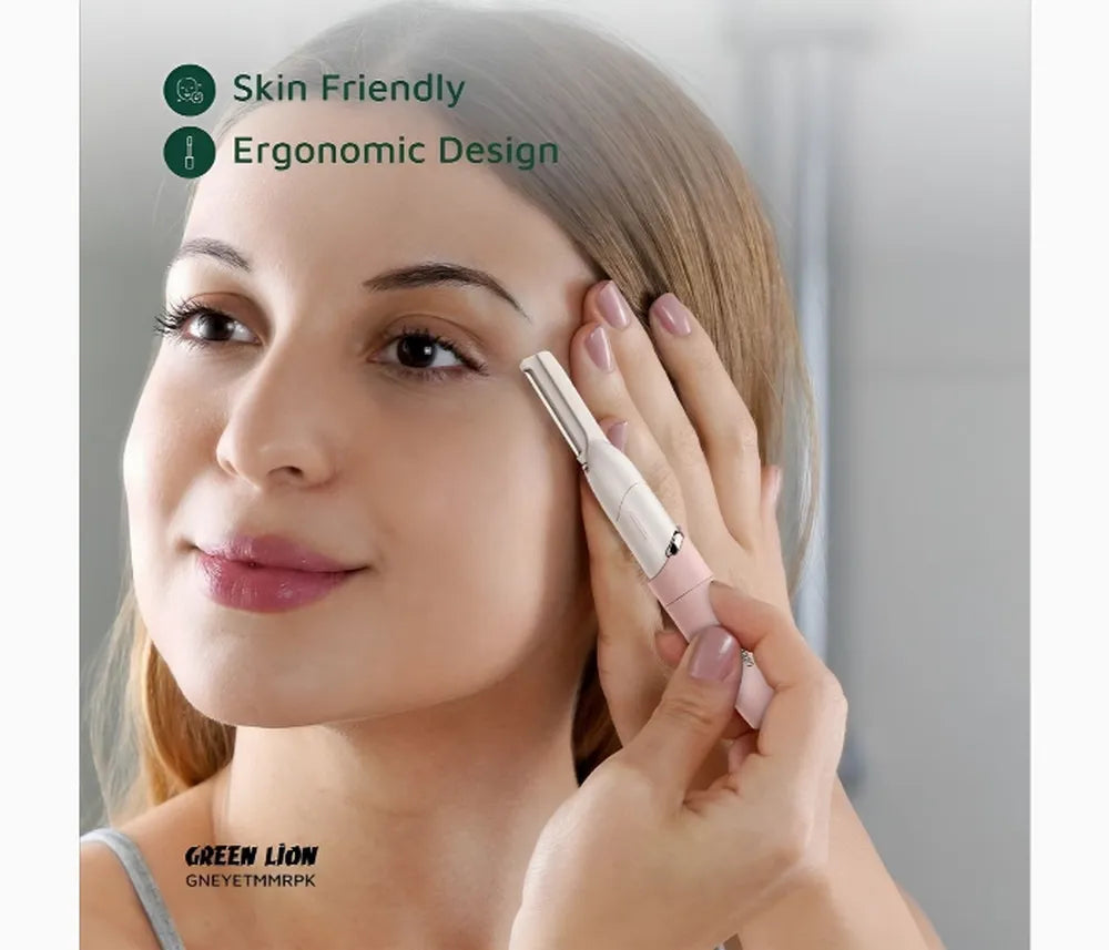 Green Lion Eyebrow Hair Trimmer