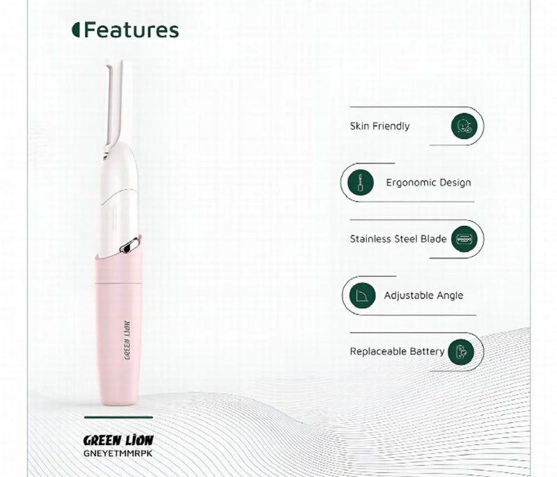Green Lion Eyebrow Hair Trimmer-2
