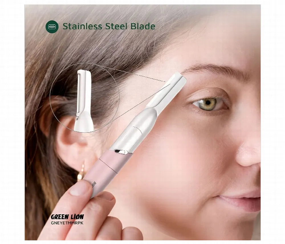 Green Lion Eyebrow Hair Trimmer