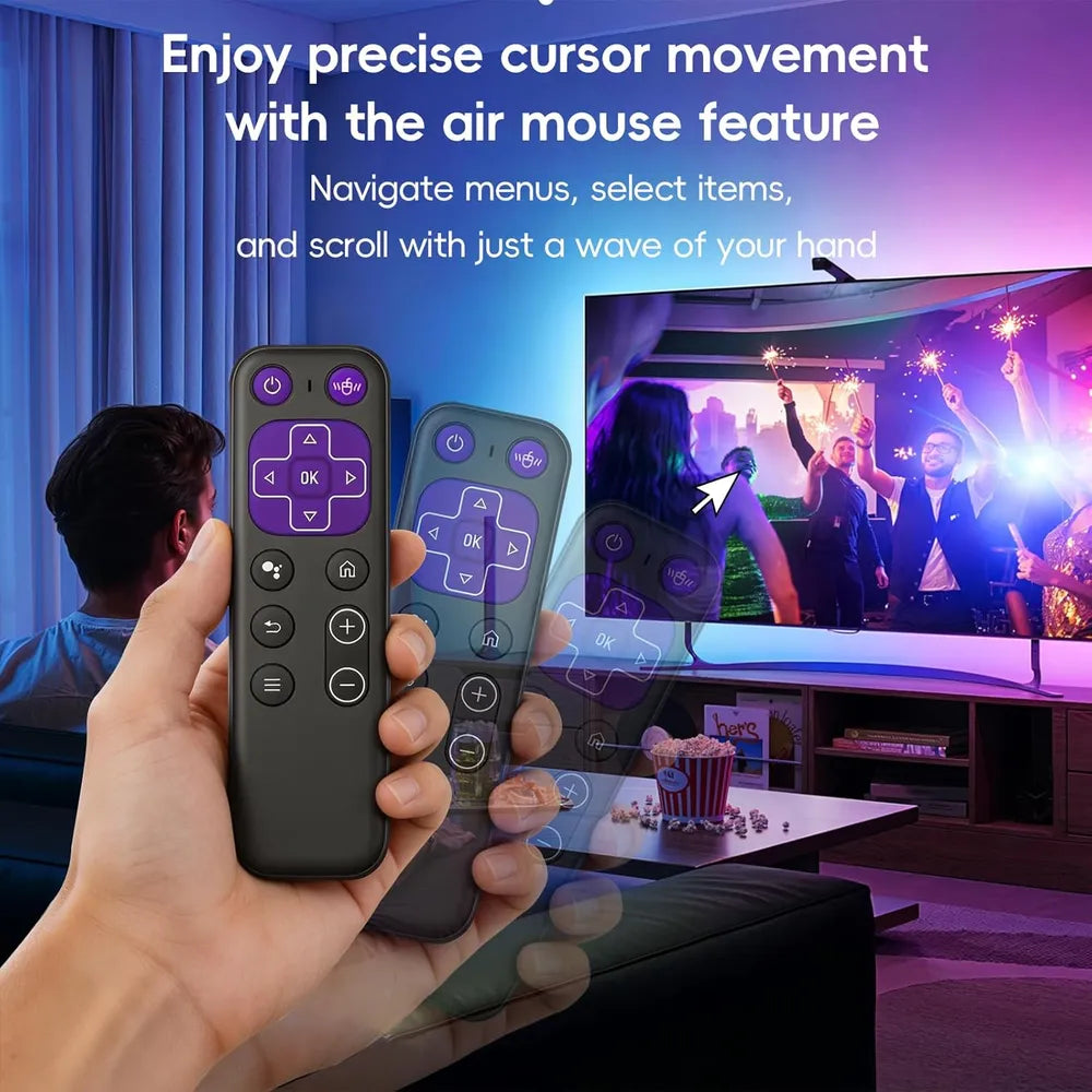 2.4 Wireless Bluetooth Voice Remote With Mini Keyboard