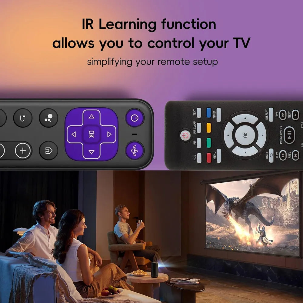 2.4 Wireless Bluetooth Voice Remote With Mini Keyboard