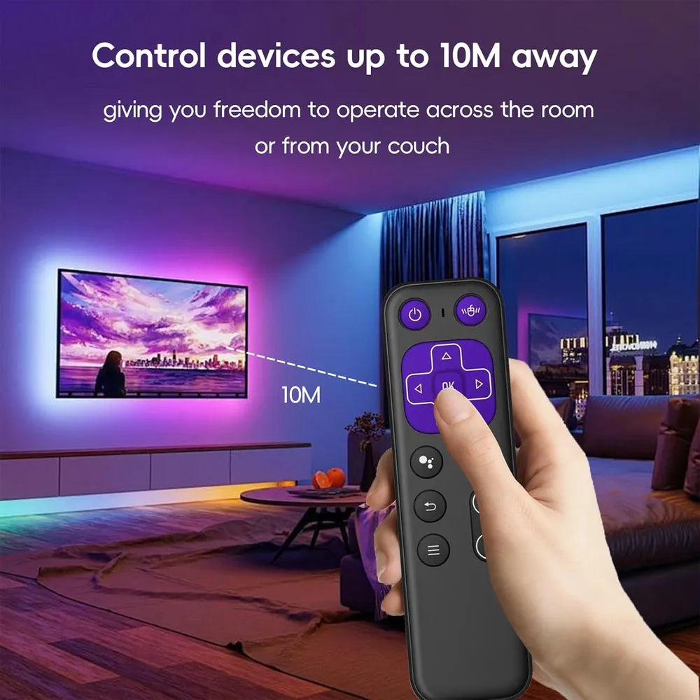 2.4 Wireless Bluetooth Voice Remote With Mini Keyboard