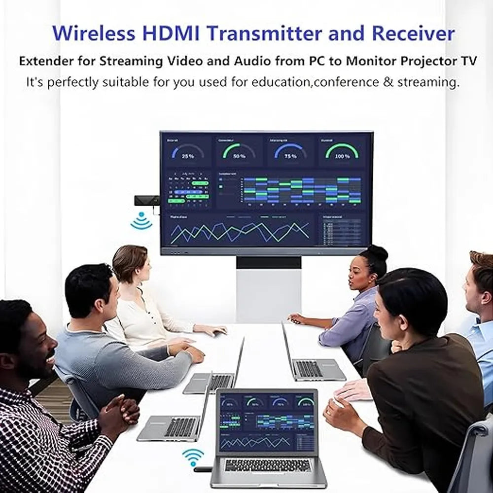 COTECi HDMI Wireless HD Transmitter Receiver Kit