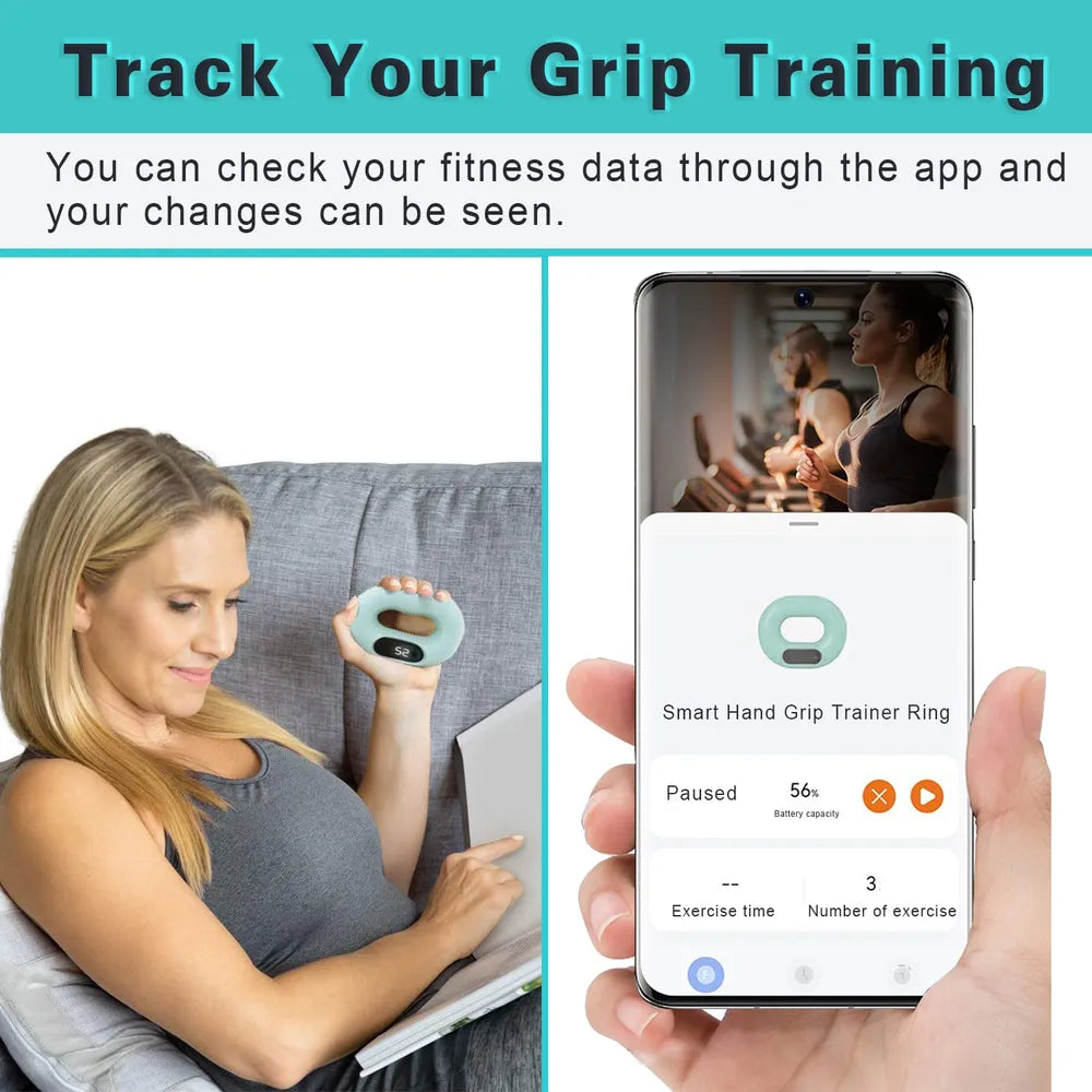 Tuya Smart Grip Ring Fitness Equipment