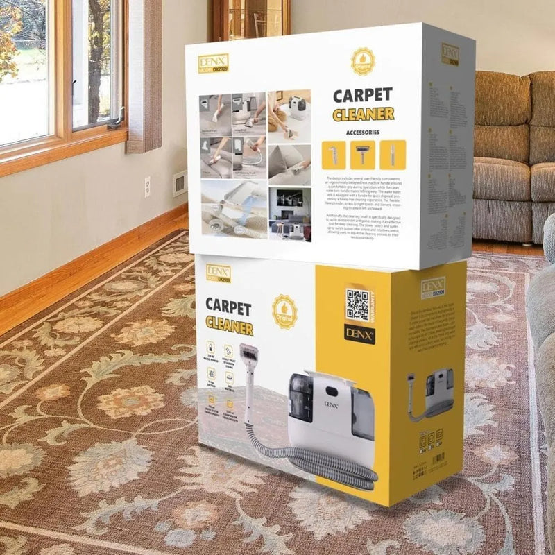 Denx DX2909 Carpet Cleaner, Professional Carpet Vacuum, Portable Upholstery Cleaner, Heavy-Duty Spot Cleaner-7