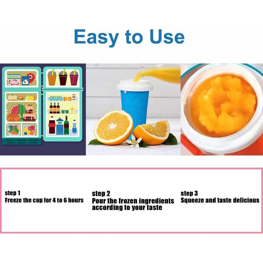 Magic Quick Frozen Slushy Maker Smoothies Cup