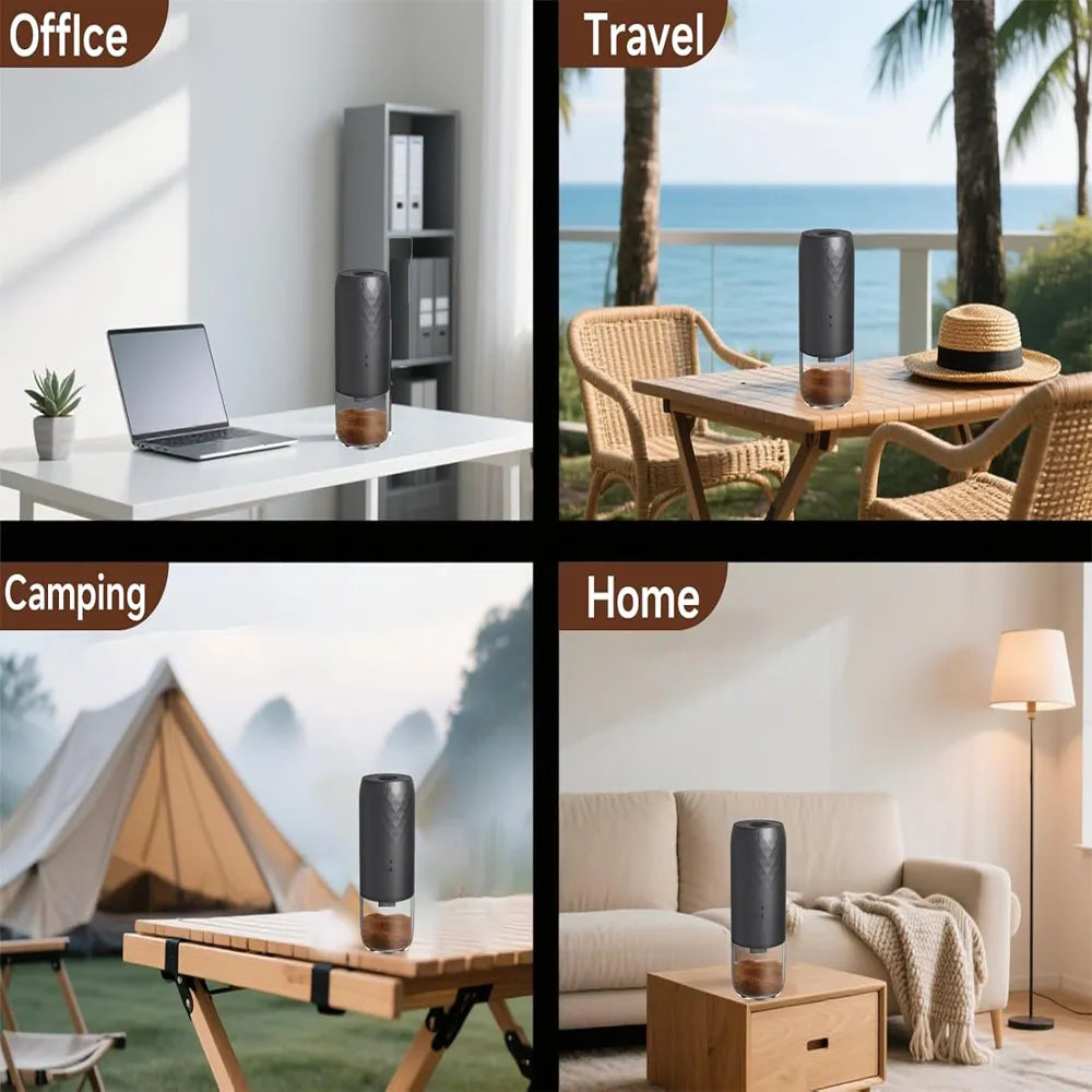 Portable Rechargeable Electric Coffee Grinder