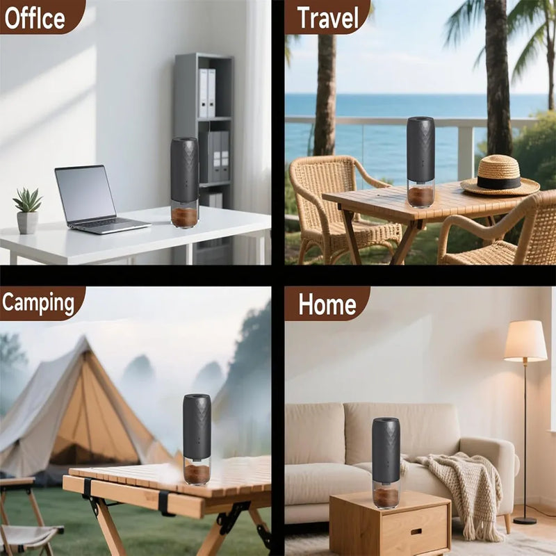 Portable Rechargeable Electric Coffee Grinder-7