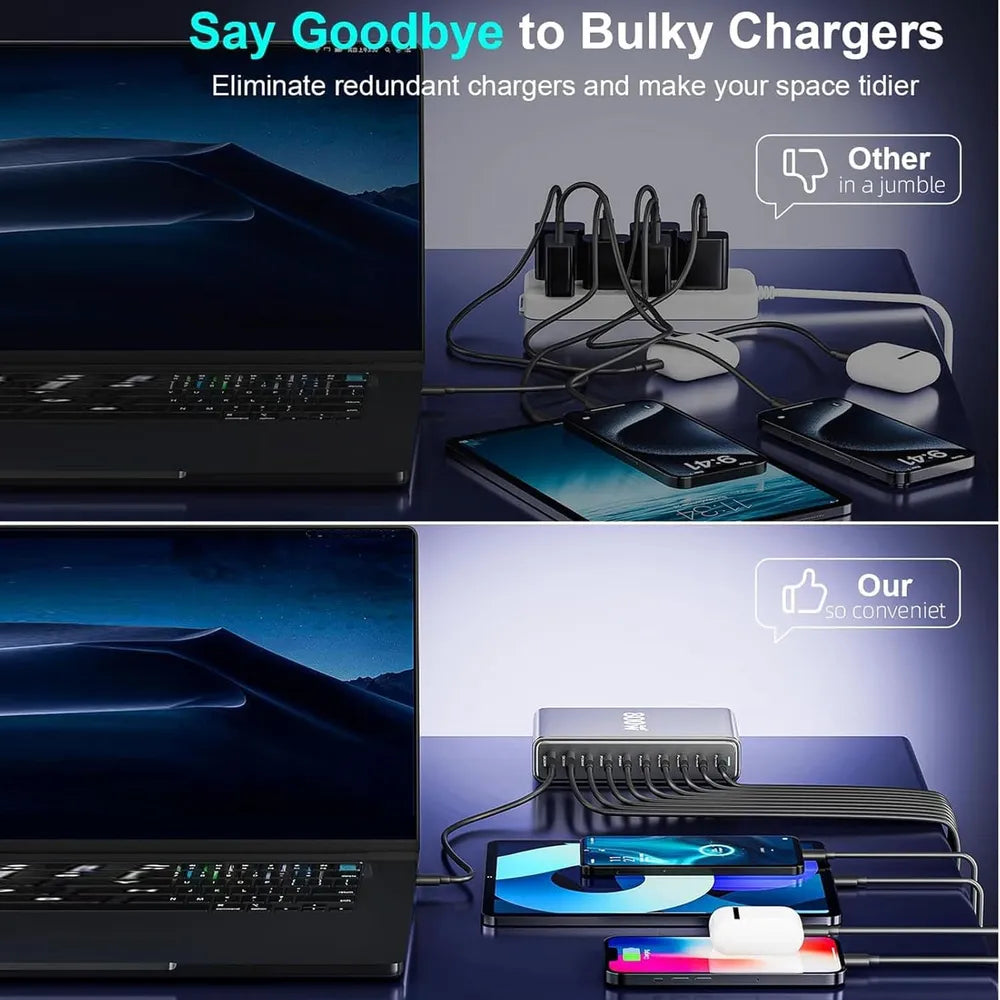 Go-Des Desktop Charging Station 1000W GD-B961