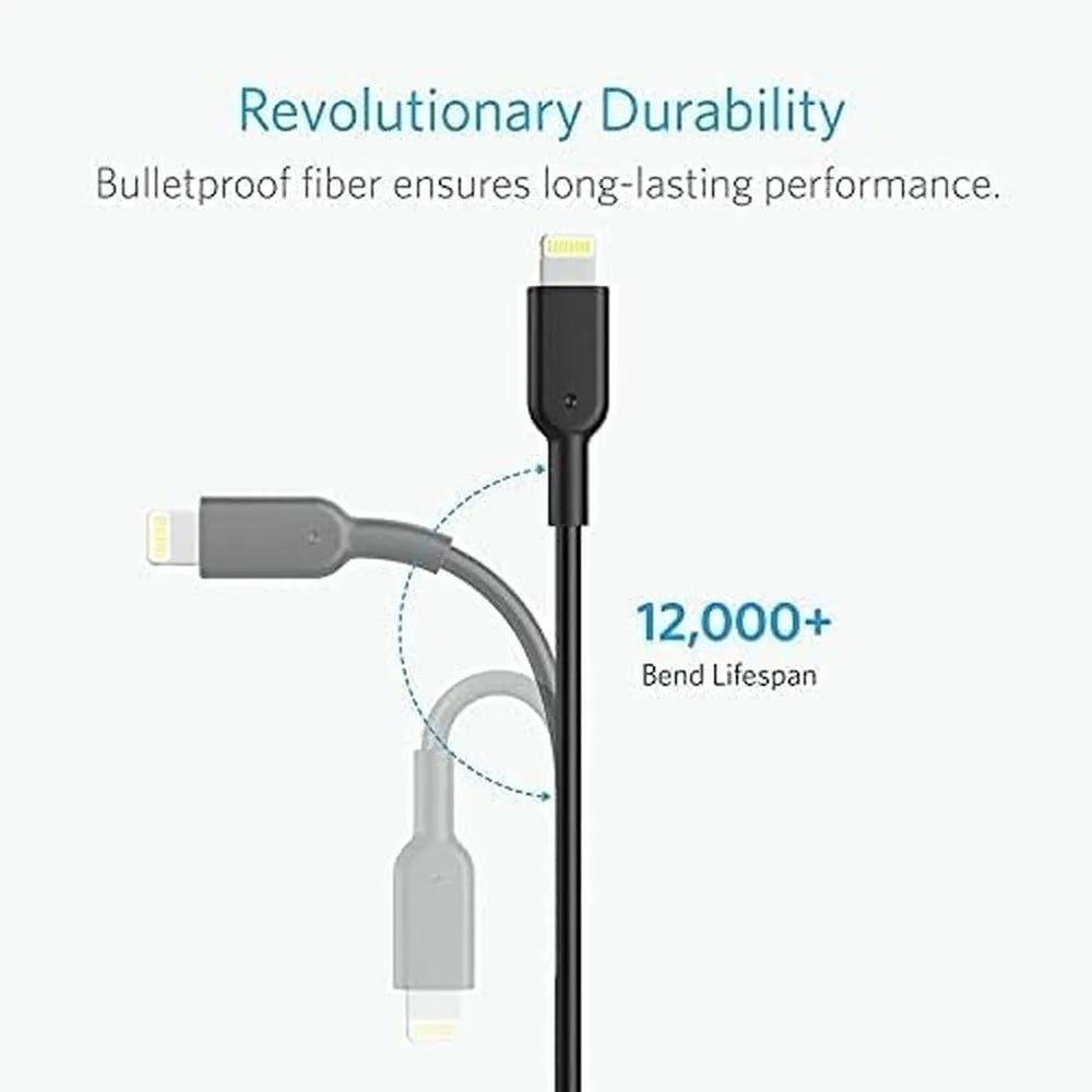 Anker PowerLine II Lightning Cable (3FT)