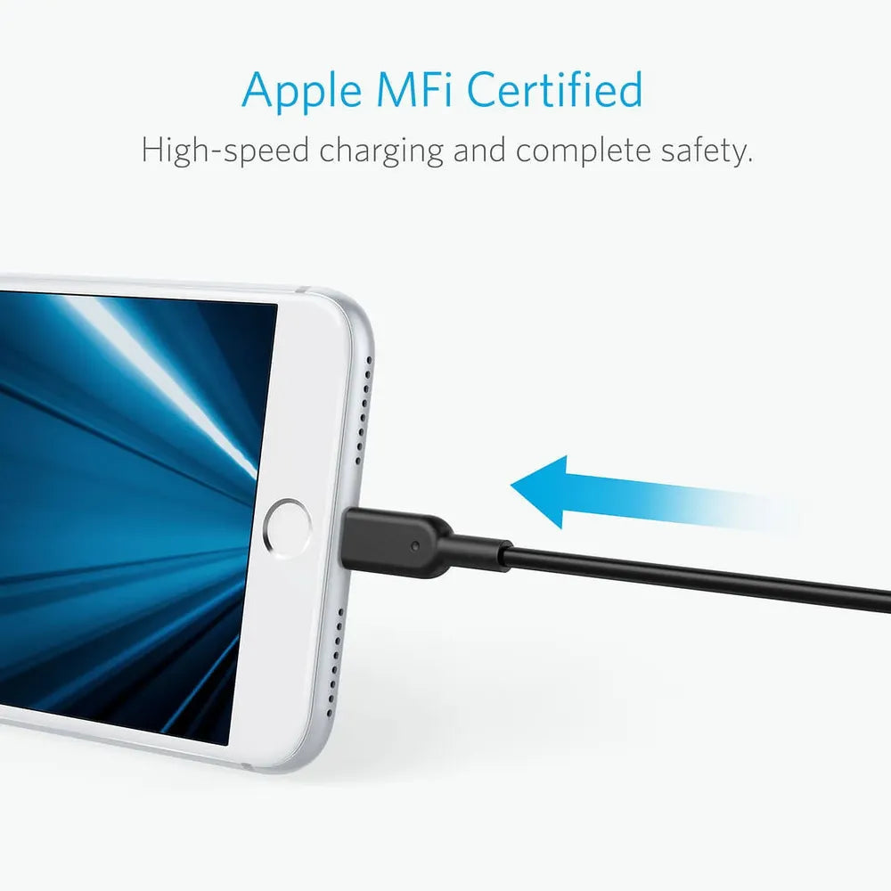 Anker PowerLine II Lightning Cable (3FT)