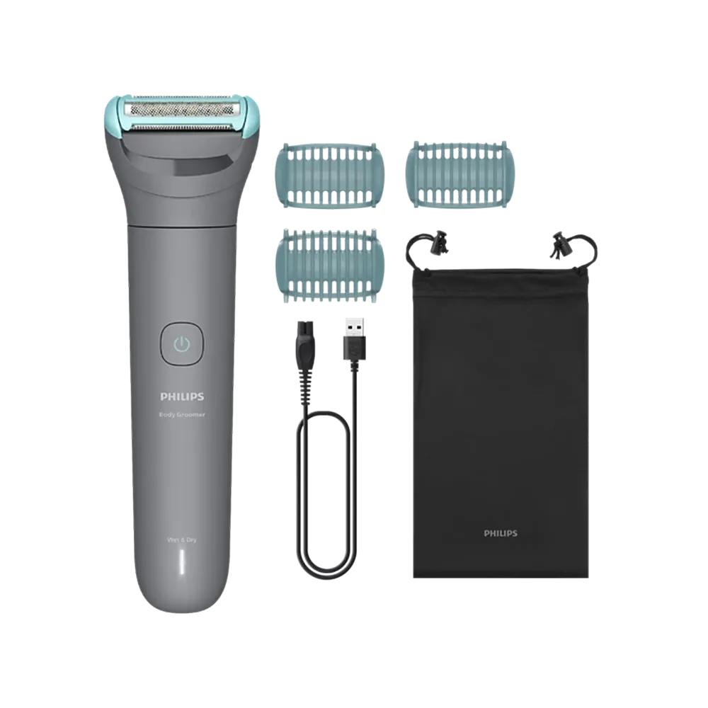 Philips Body Groomer Bg3480/15,100% Showerproof,Up To 80 Min Cordless,Battery Indicator-1