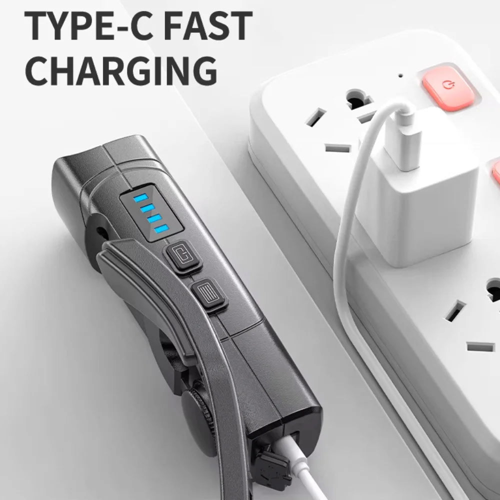LED Torch With neck Bracket T202