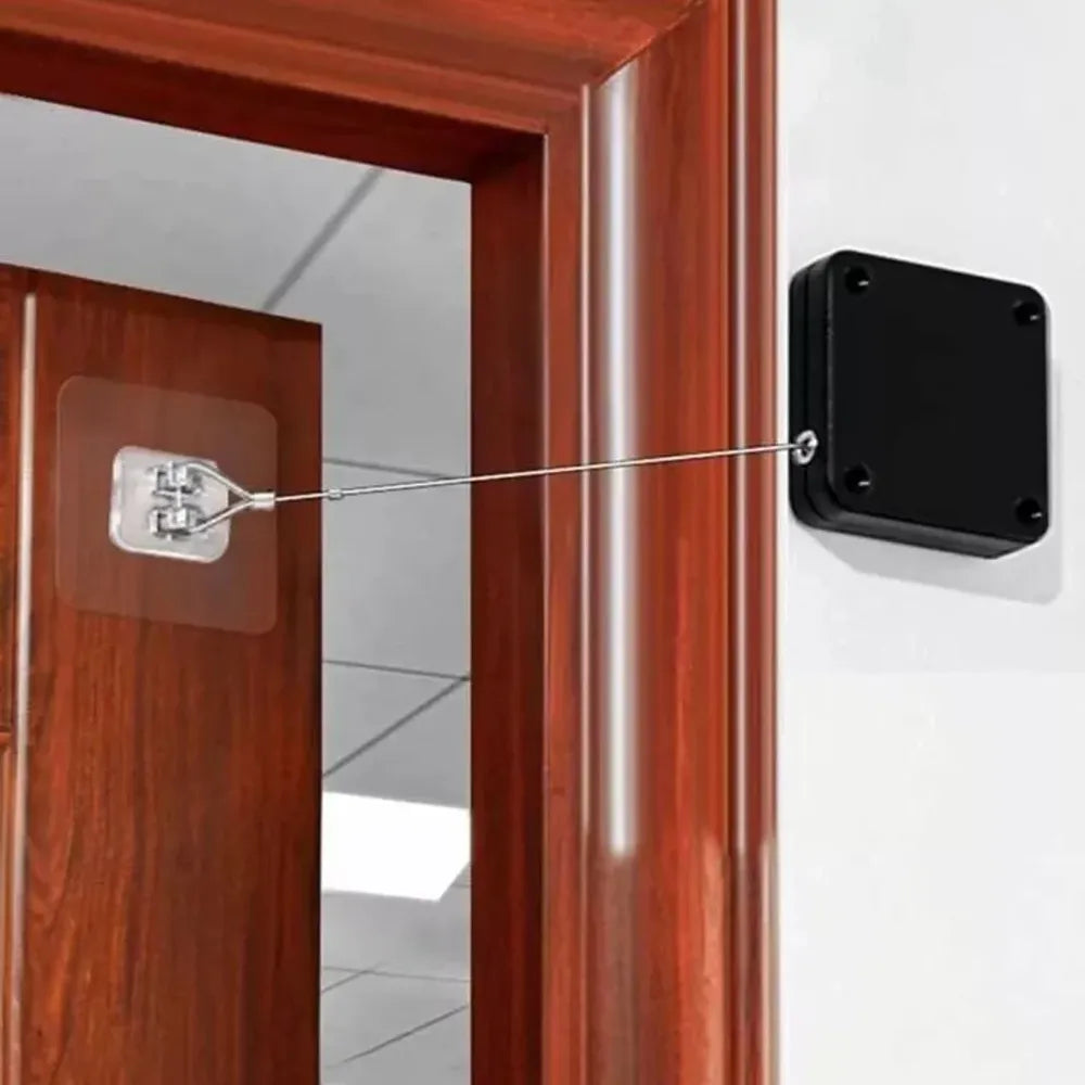 Retractable Steel Wire Automatic Door Closer 3 Pcs