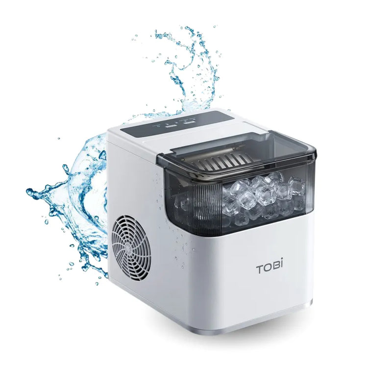 Tobi Ice Maker Machine with 1.6L Tank & 12kg ice per day-1