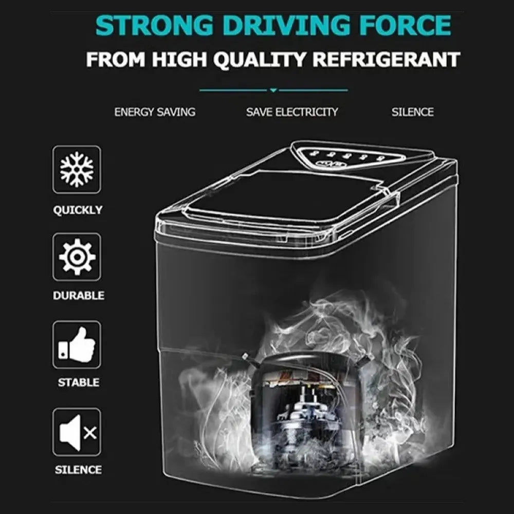 Hicon Portable Ice Maker- HZB-16AL