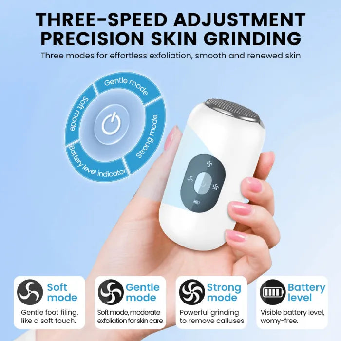 Porodo Dual-Head Electric Callus Remover