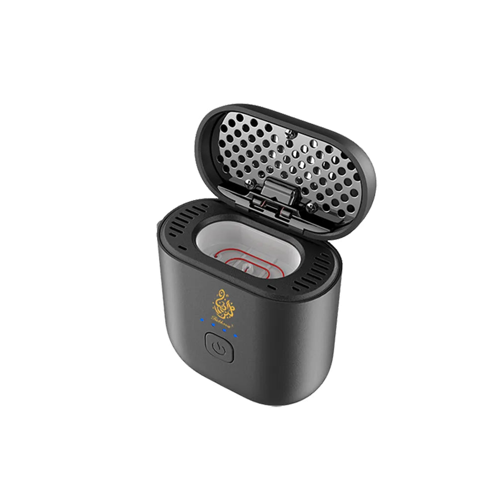 Buy the Generic Mini Portable Pocket Size Electric Incense Bukhoor Burner in Qatar. Features a refillable chamber and simple 1-button use. Fast Doha delivery from Garey.