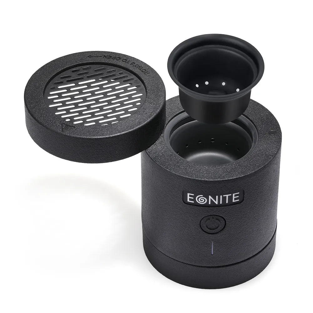 مبخرة إجنايت الإلكترونية (Egnite) الإصدار 2.0، عناصر تسخين 500 درجة مئوية، منفذ USB-C، لون أسود-4