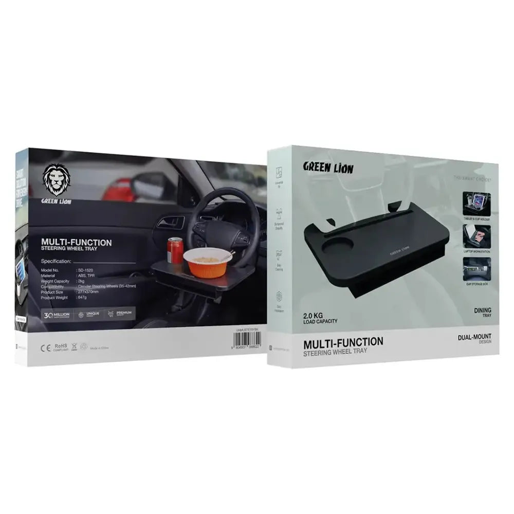 Green Lion Multi-Function Steering Wheel Tray