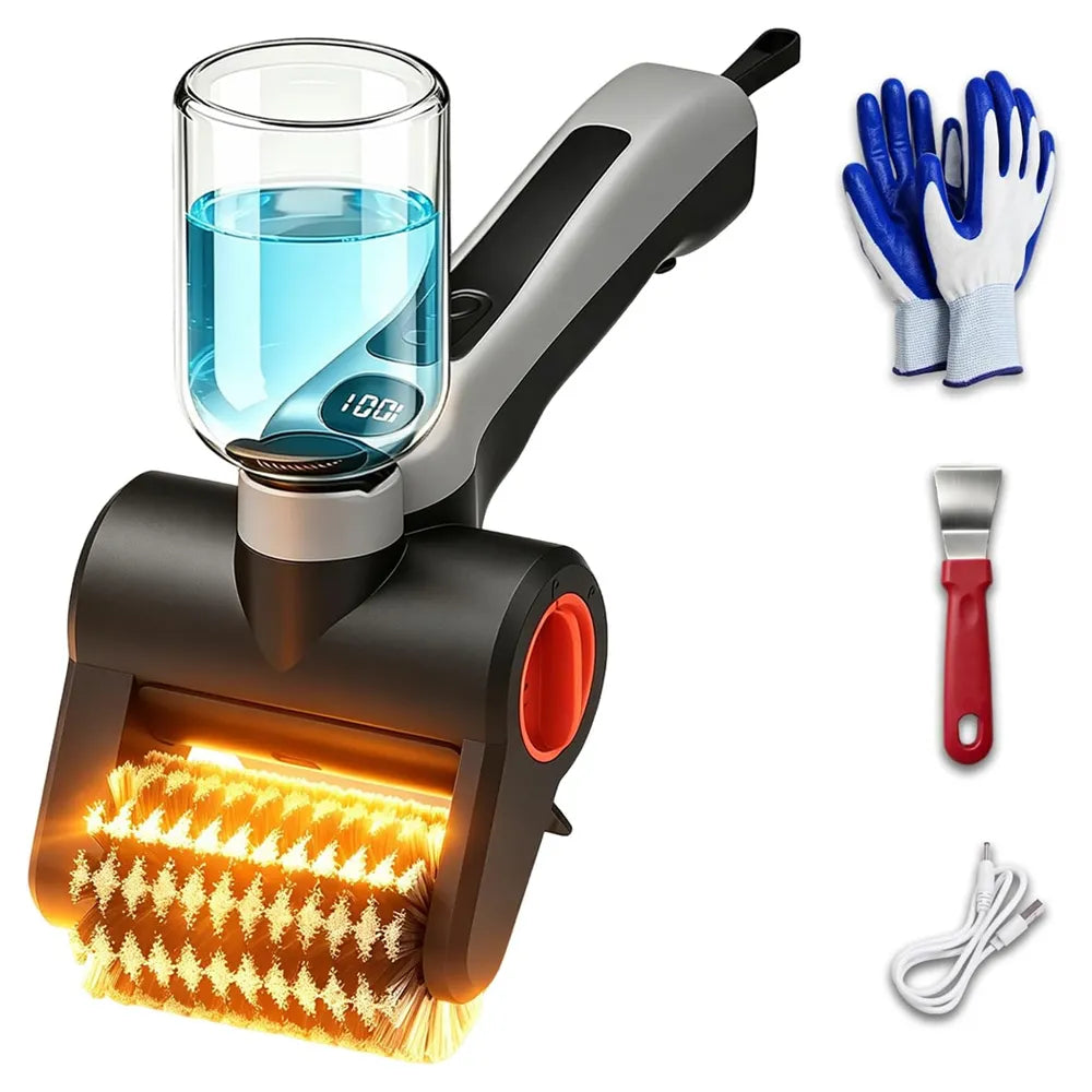 Green Lion Electric Grill Brush 100W 5200mAh 600RPM IPX8 Black-1