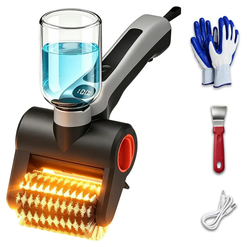Green Lion Electric Grill Brush 100W 5200mAh 600RPM IPX8 Black-1