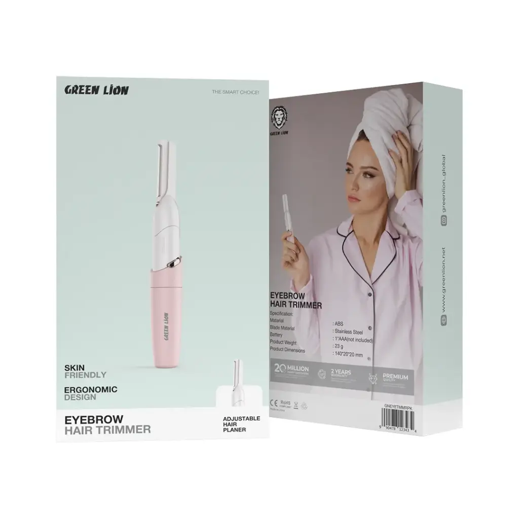 Green Lion Eyebrow Hair Trimmer