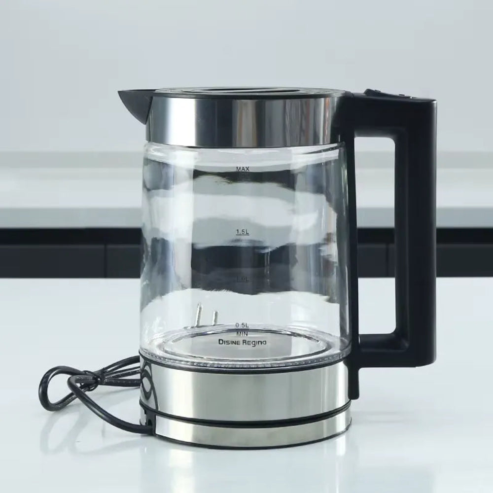 Disnie Regina 2-in-1 Double Layer Glass Electric Kettle