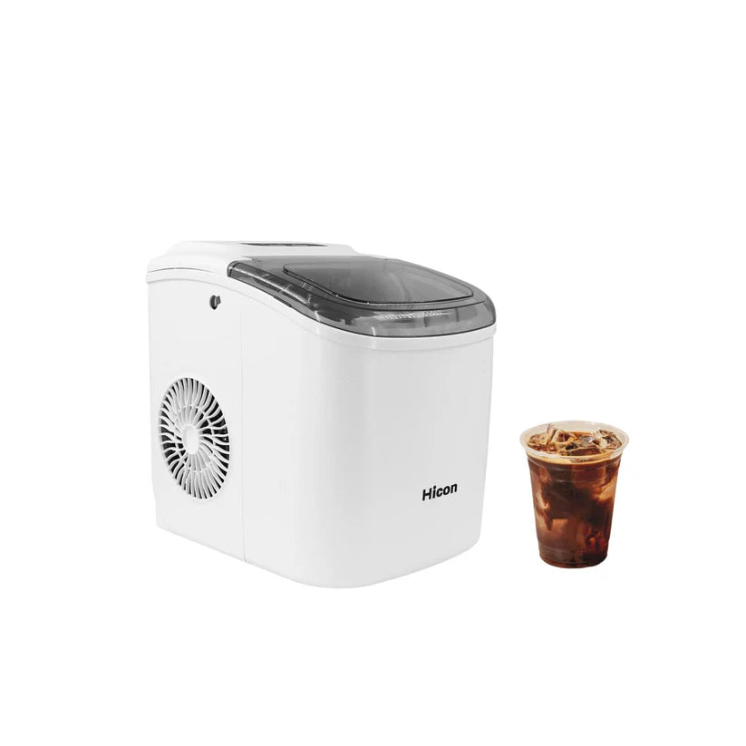 Hicon HZB-16M 1.3 Liter Ice Cube Maker White-1