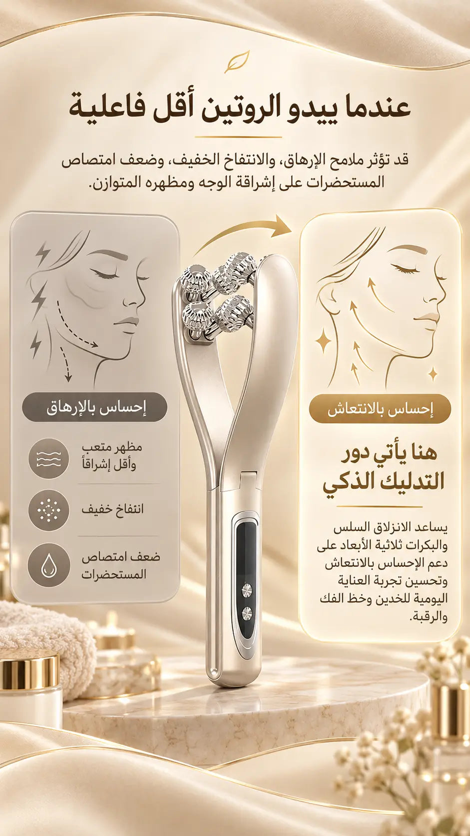 جهاز K-Skin KD907S لتعزيز تماسك البشرة وتحسين ملامح الوجه