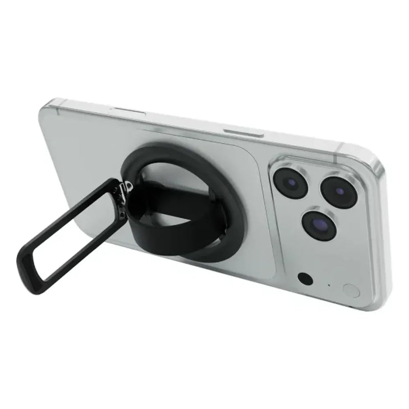 Levelo Rennes Rotating Phone Ring Stand MagSafe Zinc Alloy & Liquid Silicone-3