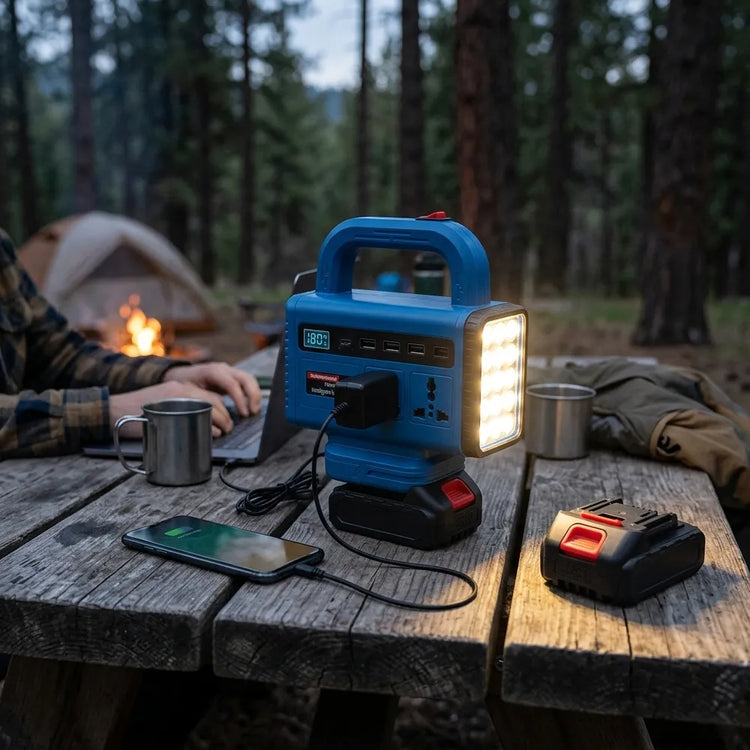 Reliable off-grid electricity wherever your work or travel takes you. The LYXUN Cordless Power Inverter is a versatile, high-capacity portable power solution engineered for environments without access to grid electricity. Supplying dual 110V and 220V power outputs, this mobile inverter allows you to seamlessly run essential tools and appliances, making it a critical asset for emergency preparedness and remote operations. garey In Qatar